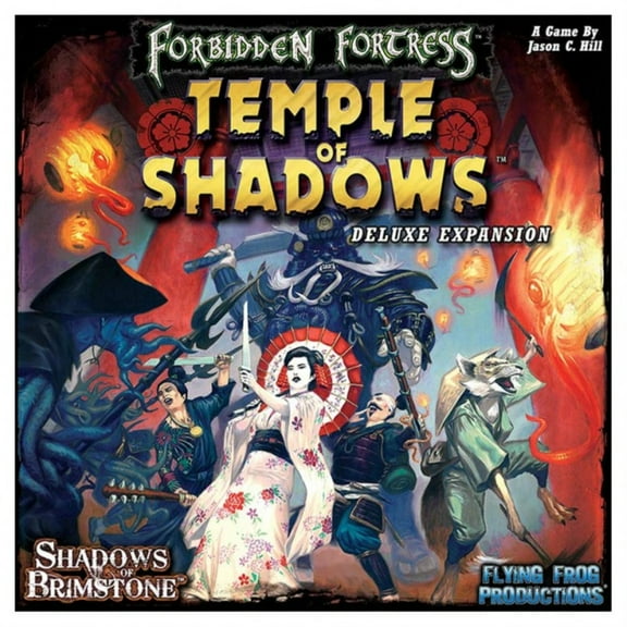 Flying Frog Productions FYF0712 Shadows of Brimstone Temple of Shadows Deluxe Expansion Board Game
