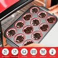 thumbnail image 6 of ABCISI Silicone Muffin Pan for Baking, Silicone Molds with Metal Frame, Egg Bite Maker, Cupcake Pans 6 Regular Size, Muffin Tins Easy to Pop Nonstick Non Toxic Bakeware for Oven (Yellow), 6 of 13