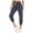 A01_Blue, variant on pbnbp Capris for Women Casual Plus Size Solid Basic Cotton Linen Ealstic Drawstring High Waisted with Pockets Capris