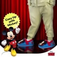 thumbnail image 2 of Pantuflas Disney Mickey Mouse para niño pequeño, de peluche y ligeras, 2 of 6