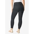 thumbnail image 2 of Roaman's Women's Plus Size Essential Stretch Ankle Length Pull-On Legging, 2 of 6