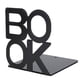 thumbnail image 5 of Sujetalibros, 1 Par de Negro Bookend Stand Sujetalibros para Estantes Sujetalibros para Libros para la decoración de la mesa Inicio(140mm / 5.5in) Ecomeon no, 5 of 6