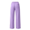 thumbnail image 4 of Luvrsol Sweatpants for Women Wide Leg Joggers Casual Solid Athletic Pants Daily Wear S-3XL, 4 of 5