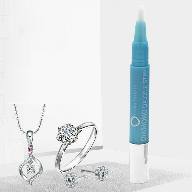 CONNOISSEURS Diamond Dazzle Stik - Portable Diamond Cleaner for Rings and  Other Jewelry - Bring Out The Sparkle in Your Precious Stones in 2023