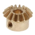 thumbnail image 2 of 0.8 Gear Module Tornillo (Worm Gear) de 15 con Orificio de 3/ 4/ 5/ 6 mm / Acero Zulema  Engranaje cónico, 2 of 8