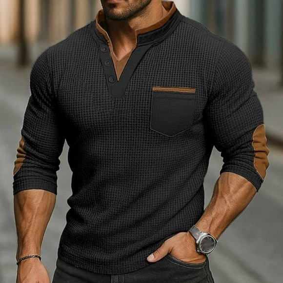 Mens Long Sleeve Nice Shirts Lightweight Shirts for Men Men's Long Sleeve Tshirts Mens Tshirts Casual Sweatshirts for Men(M)