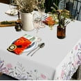 thumbnail image 4 of Rectangle Tablecloth Wrinkle Free Table Cover Floral Tablecloth 60x86Inch Table Cover for Kitchen Dining Table, 4 of 5
