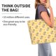 thumbnail image 2 of Balery mouse and cheese Bolsa Tote Estilo Estético con Cremalleras, Bolsa de Hombro, Bolsa de Compras Grande y Plegable, 2 of 8