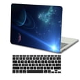 thumbnail image 4 of KSK KAISHEK Compatible with MacBook Pro 15" Case 2019 - 2016 Release Model A1990/A1707, Plastic Hard Case Cover + Black Keyboard Cover, Galaxy A 0368, 4 of 5