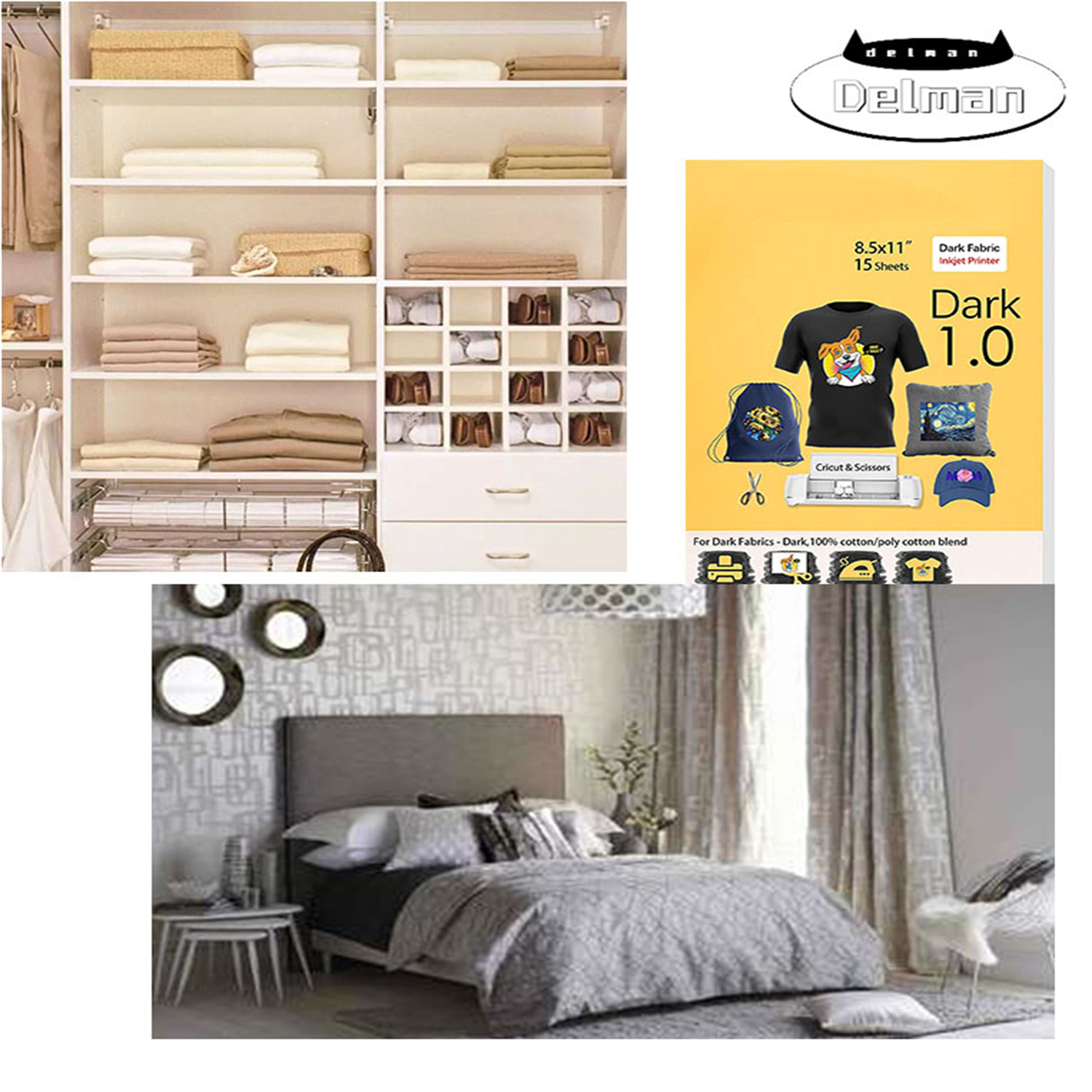 TruIron on Heat Transfer Paper for Dark Fabric Ironon Transfers Paper