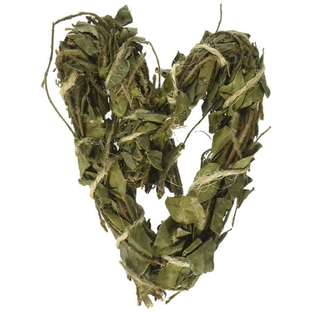 Natural Twig Heart - Ware Bird Tea Time Heart Chew for Animals, Natural, Small, Twig Chew Toy Perfect For Rabbits, Goines Pigs, Chinchillas, Pet Rats, Hamsters,.., By Ware Manufacturing