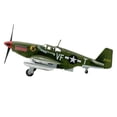 thumbnail image 1 of 1/72 Scale US P51 Mustang Fighter Plane Model Metal Fighter Military Static Display Model Toys, 1 of 3