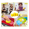 thumbnail image 5 of Yellow Painting Sponge,3In Watercolor Synthetic Sponge Artist Sponge Round Sponges for Watercolor,Crafts,Pottery(60 Pcs), 5 of 7