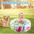 thumbnail image 1 of Ohmyroo 35 Inch Inflatable Dinosaur Pool Thickened PVC Portable Wading Pool For Backyard Patio And Summer Outdoor Water Relaxation, 1 of 9