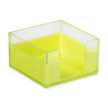 Modern Desk Organizer Memo Tray Set Of 3 Clear Lime Enjoy A Modern Desk Organizer Memo Tray Set Of 3 Clear Lime Enjoy A Clean And Organized Workspace With The In Bright Color