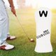 thumbnail image 4 of Fundas de cuero para palos de golf, diseño de camuflaje n. degree 1, 3 y 5 UT. Blanco 3 35x12cm, 4 of 7
