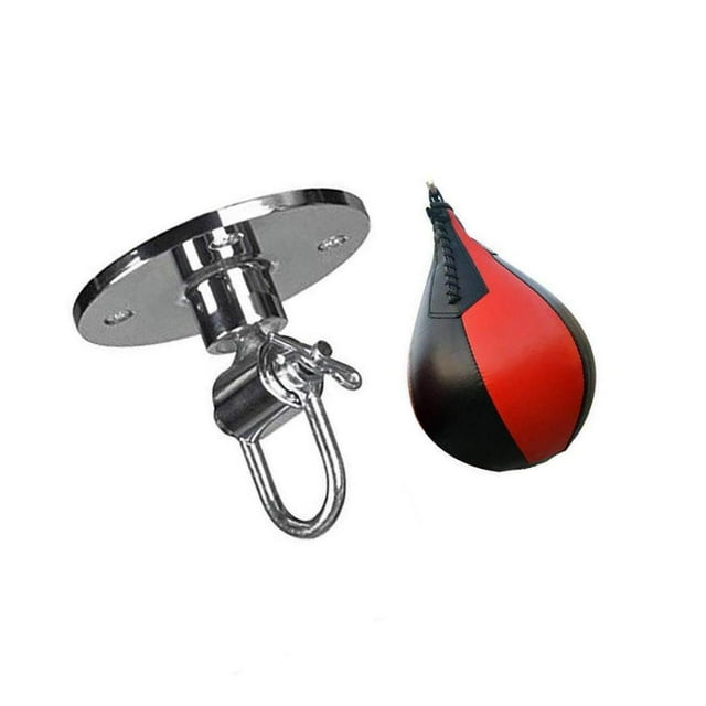 Balle de Boxe Rapide MMA Sac de Frappe Dodge Sac de Frappe d'Entraînement Rouge