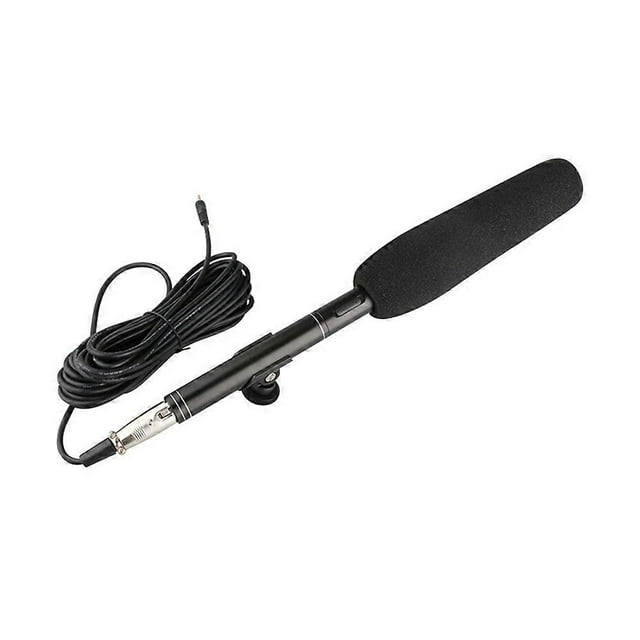 Professional Condenser Microphone Interview Recording Vlog Live Mic for Canon/Nikon/Sony /DSLR Camera Camcorder-280X22mm