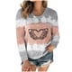 thumbnail image 1 of Blusa casual de manga larga con cuello redondo para mujer Tops estampados de Halloween Fridja  fjkfkj737, 1 of 4