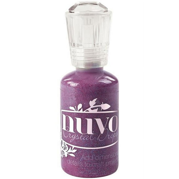 Nuvo Glitter Drops 1.1oz-Lilac Whisper