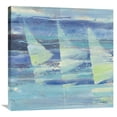 thumbnail image 1 of Global Gallery's 'Summer Sail I' By Albena Hristova Stretched Canvas Wall Art, 1 of 4