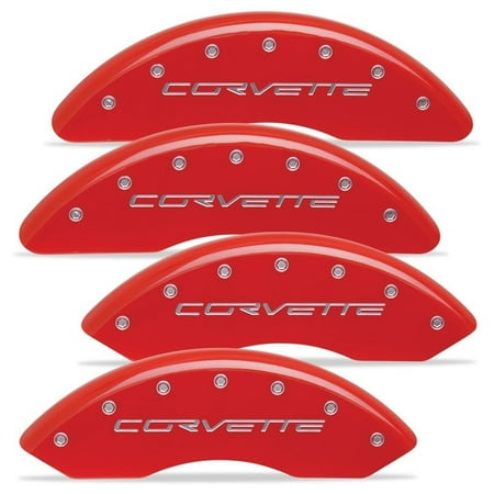 Corvette Brake Calipers - Corvette Brake Caliper Cover Set : 2006-2013 C6 Z06 & Grand Sport Only