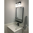 thumbnail image 3 of 5662BK-LL Hinkley Lighting Hollis - 10W 2 LED Bath Vanity in Transitional and Mid-Century Modern and Scandinavian Style - 15 Inches Wide by 9.25, 3 of 11