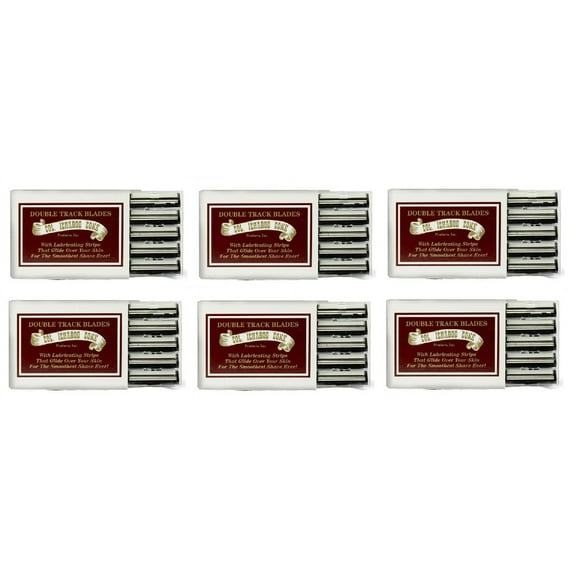 Colonel Ichabod Conk Trac II Razor Blades 10 ct. (Pack of 6)