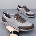 thumbnail image 6 of Men's White Breathable Mesh Casual Shoes, Summer Slip-On Loafers, 6 of 6