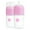 Pink, variant on PopYum 9 oz Anti-Colic Formula Making Baby Bottle 3-Pack - Blue