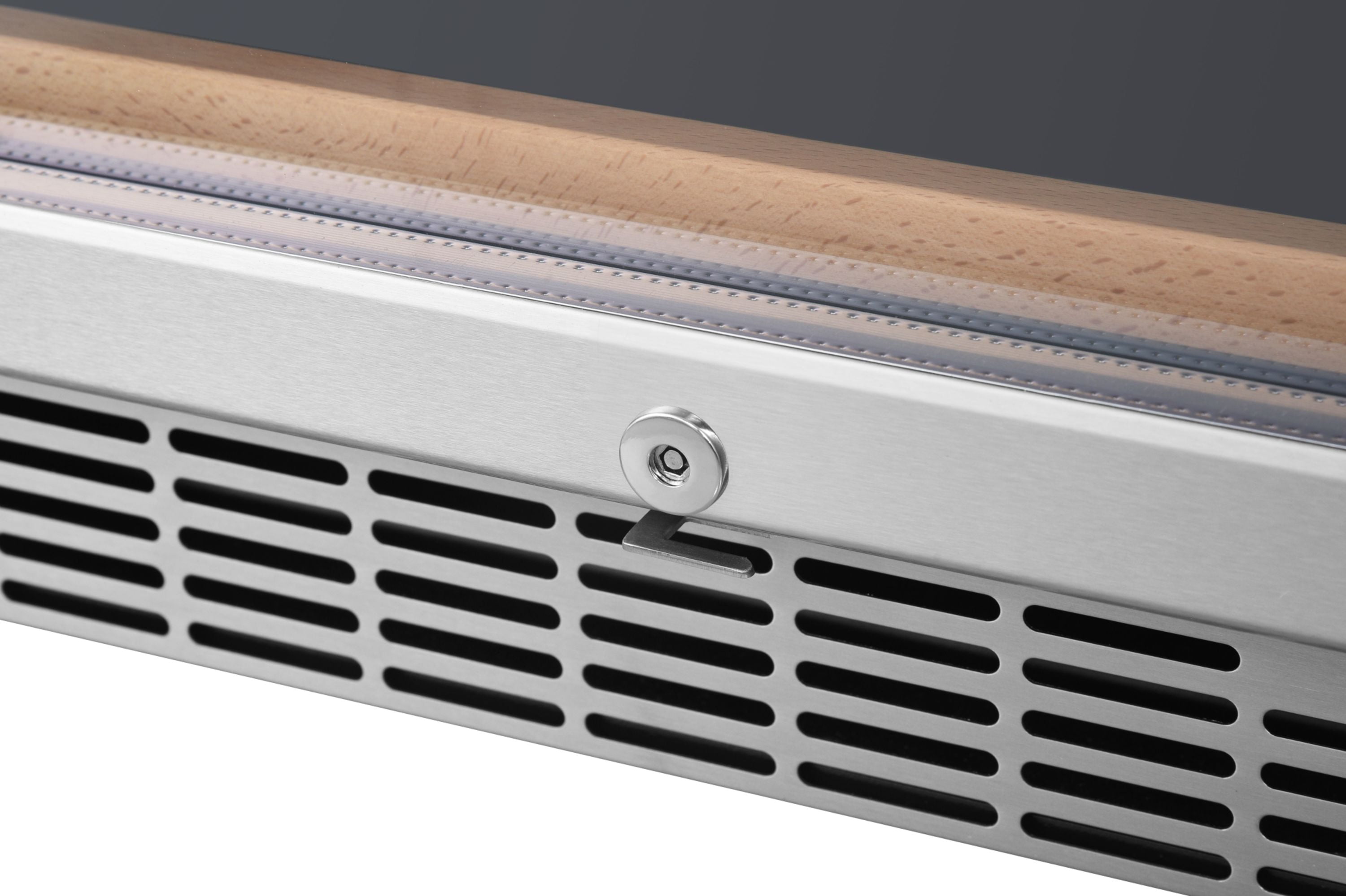 Edgestar Cwr1662szdual 48" Wide 302 Bottle Capacity Built-In Or Free Standing Wine Cooler