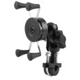 thumbnail image 2 of Soporte para teléfono móvil de bicicleta y motocicleta soporte para teléfono con Base de aleación de aluminio giratorio de 360 grados Jadeshay  A, 2 of 9