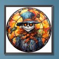 thumbnail image 1 of Pintura de diamante 5D DIY, taladro redondo completo, Kit de Halloween aterrador, decoración del hogar, arte artesanal Hugtrwg Para estrenar, 1 of 9