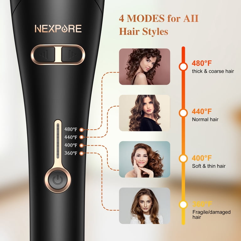 NEXPURE Curling Iron, Professional Automatic Hair Curler  display picture 3