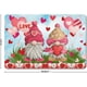 thumbnail image 2 of Letreros de metal retro para San Valentín, corazón rosa, parejas, gnomos, placa de metal, regalo de gnomo, 8 x 12, 2 of 3
