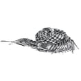 thumbnail image 3 of Bufanda árabe para exteriores, bufanda a cuadros cálida Keffiyeh para senderismo, acampada y viajes Gris, 3 of 8