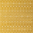 thumbnail image 7 of Rugs.com Moroccan Trellis Collection Rug – 4 Ft Square Yellow Medium Rug Perfect For Living Rooms, Kitchens, Entryways, 7 of 7