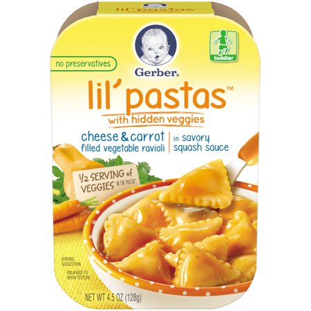 UPC 015000998301 product image for Gerber Graduates Lil' Pastas with Hidden Veggies Cheese and Carrot Filled Vegeta | upcitemdb.com
