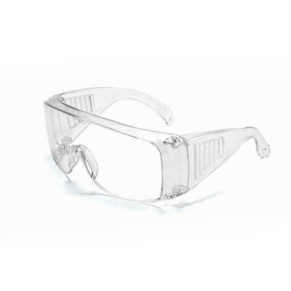 Lunettes de Sécurité Protection des Yeux Anti-Buée Lunettes Transparentes avec Persiennes Transparentes