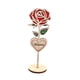 thumbnail image 4 of Regalo de La Madre Placa con Nombre de Flores para Mamá Adorno de Regalo para Mamá Recuerdo Romántico Mesa Artesanía de Madera para Mamá para, 4 of 9