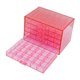 thumbnail image 1 of Organizador de joyas con 5 cajones y compartimentos para guardar artículos de manicura. Rosa, 1 of 9