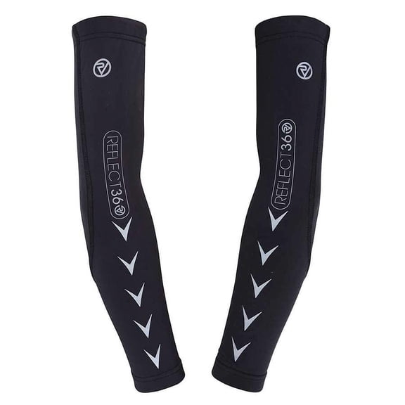 Proviz REFLECT360 Arm Warmers Black Reflect L Pair