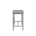 thumbnail image 4 of Boraam Sonoma Acacia Wood Pub Table in Storm Gray Wire-Brush Finish, 4 of 7