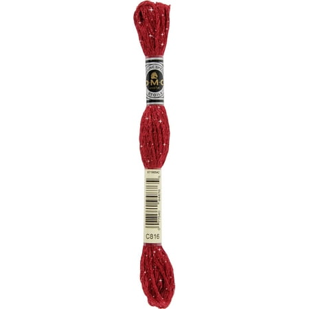 UPC: 0077540948765 | DMC 6-Strand Etoile Embroidery Floss 8.7yd-Garnet
