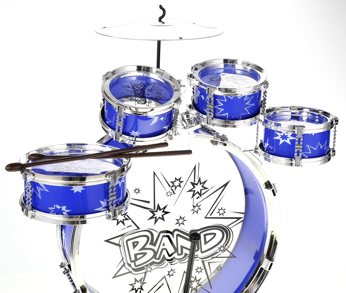 Music Magic PlayWorld Musical Instrument Drum Playset - Blue