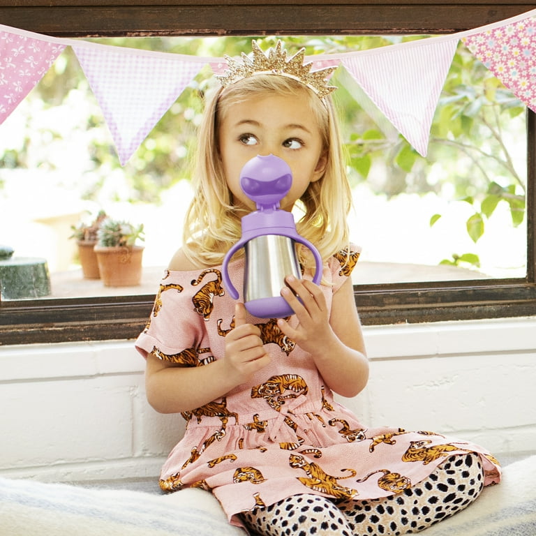 Munchkin® Cool Cat™ Stainless Steel Toddler Straw Sippy Cup Munchkin® Cool Cat™ Stainless Steel Toddler Straw Sippy Cup