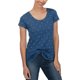 thumbnail image 1 of Lucky Brand Camiseta básica con estampado de estrellas para mujer, azul, pequeña Lucky Brand Camiseta básica, 1 of 1