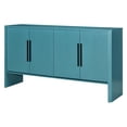 thumbnail image 7 of Vintage-style 4-door Sideboard With Ample Storage In Blue Antique Shade Charming For Home Interiors, 7 of 7