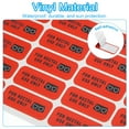 thumbnail image 4 of Uxcell for Rectal Use Only Stickers 1.6x0.6", Waterproof Funny Labels with Permanent Adhesive, Red 300 Pcs, 4 of 6