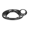 thumbnail image 2 of Car Ignition Switch Cover Trim Real Carbon Fiber Interior Replacement For R54 R56, 2 of 6